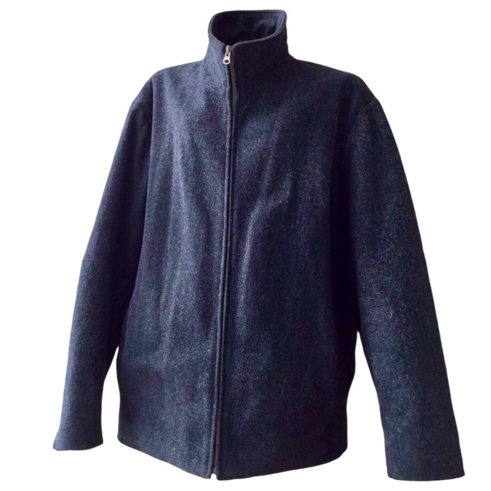 Gap Sz M Wool Blend Bomber Jacket